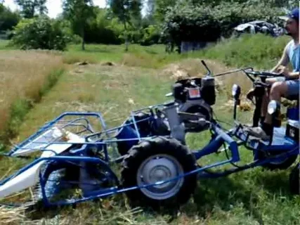 تصویر 2 از دروگر 2 چرخ سبک و پایدار برای برداشت آسان و دوام فوق العاده